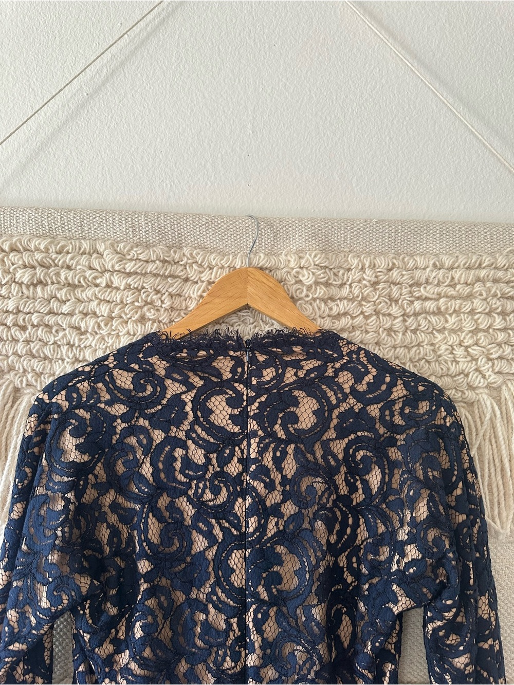 Tadashi Shoji Navy Sheath Dress - Picture 7 of 8